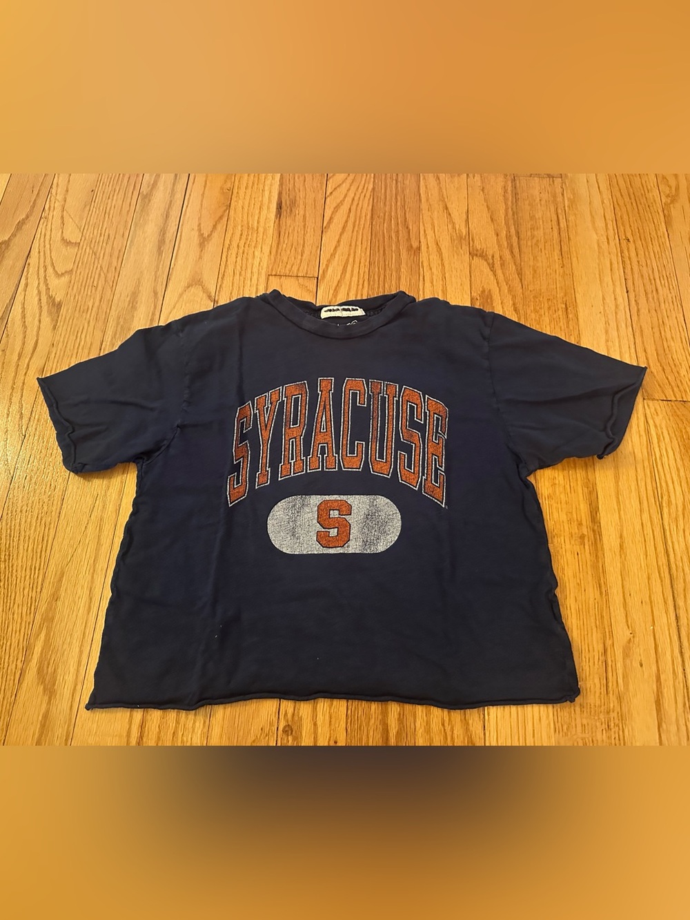 Original Retro Brand Kids Navy Syracuse Graphic Tee Medium